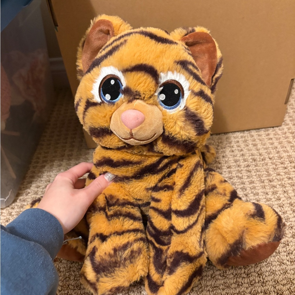 Build-A-Bear Striped Tiger Plush - Orange and Brown